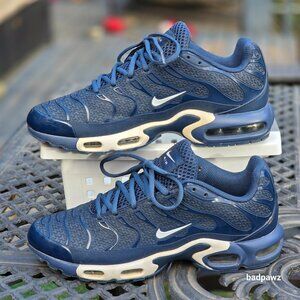 Men’s 12 Nike Air Max Plus TN Midnight Navy Running Shoes